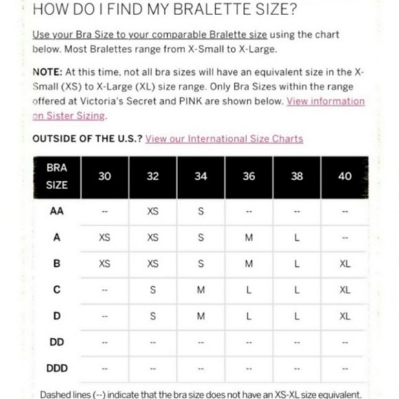 VS triangle bralette Small NWT - Picture 6 of 6